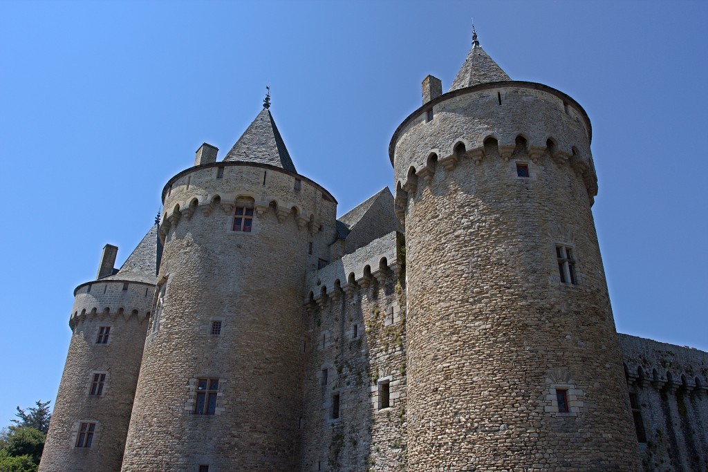 chateau suscinio kasteel hdr bretagne sarzeau morbihan frankrijk france